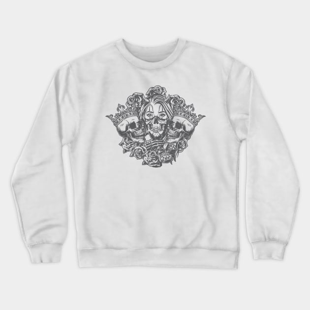 Skull lust story Crewneck Sweatshirt by Genie Store